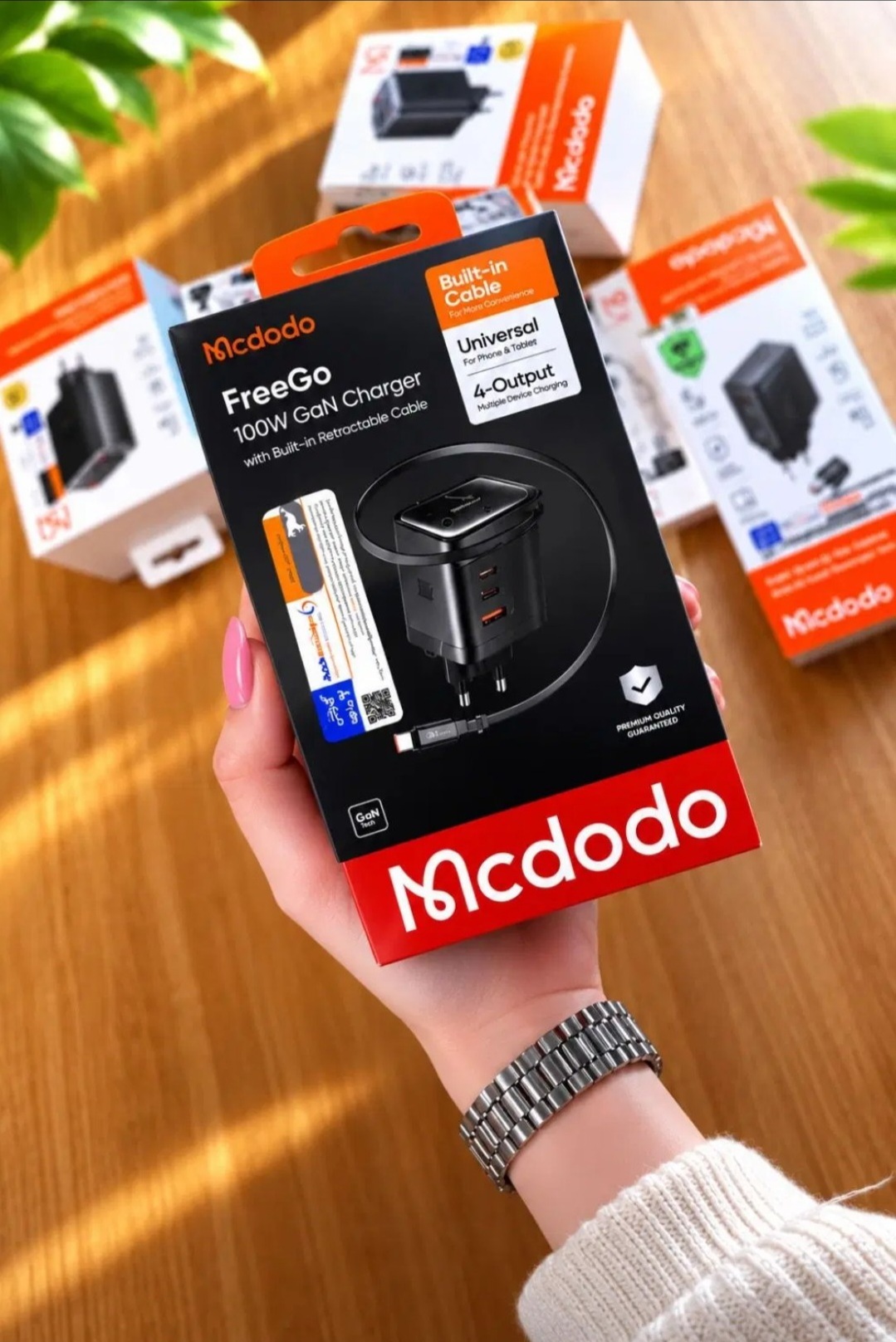 شارژر اصل Mcdodo FreeGo 100W