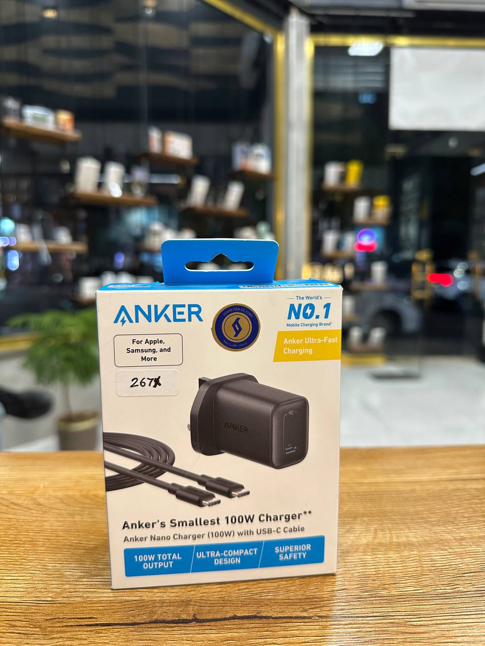 شارژر ANKER NANO 100W قدرت واقعی در ابعاد کوچک