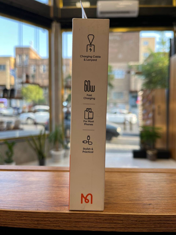 بند آویز موبایل و کابل شارژ تایپ سی به لایتنینگ 36 وات مک دودو مدل MCDODO CA-682طول 1.2متر