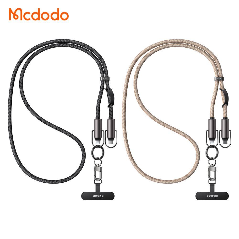 بند آویز موبایل و کابل شارژ تایپ سی به لایتنینگ 36 وات مک دودو مدل MCDODO CA-682طول 1.2متر
