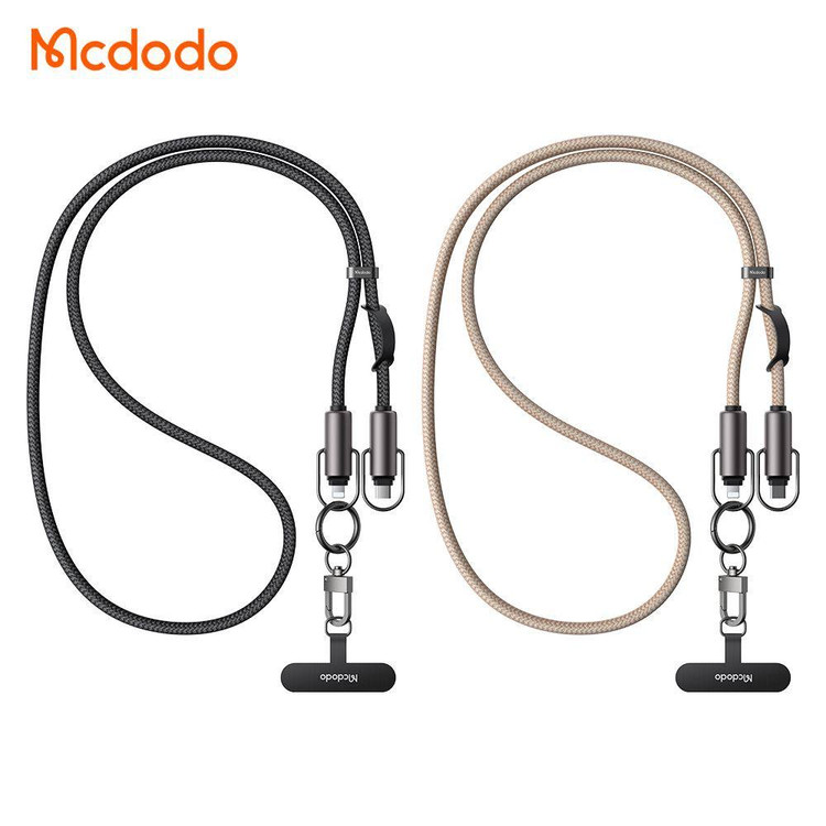 بند آویز موبایل و کابل شارژ تایپ سی به لایتنینگ 36 وات مک دودو مدل MCDODO CA-682طول 1.2متر